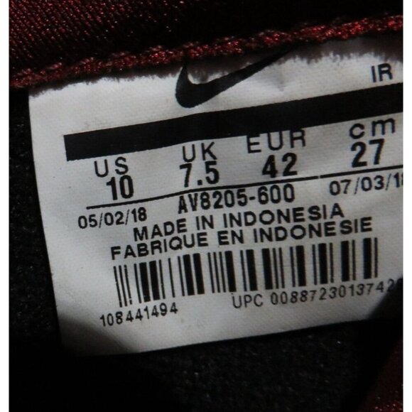 Nike Limited Edition Luxe Red Crush Suede & Velvet Florals 72 Cortez AV8505-600 - Picture 10 of 12